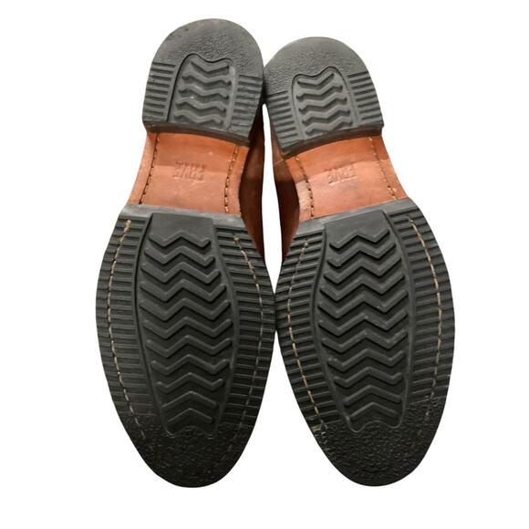 FRYE Leather Chelsea Boots Brown Pull-On Ankle Boot Men’s Size 10 - Picture 5 of 6